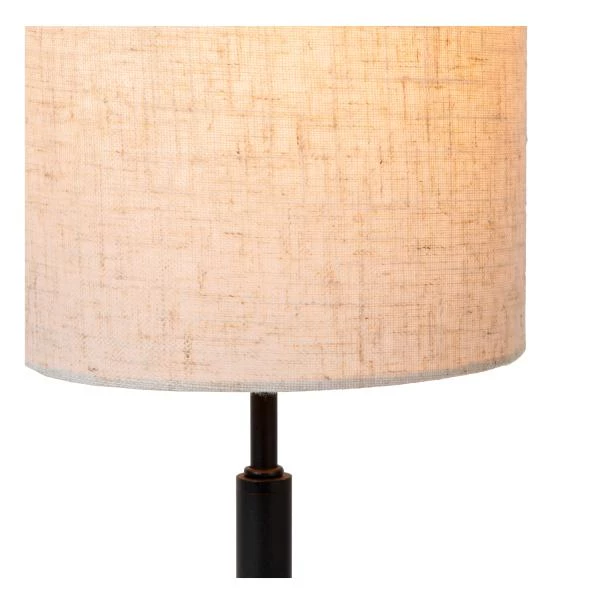 Lucide MAYA - Tischlampe - Ø 26 cm - 1xE27 - Beige - detail 1